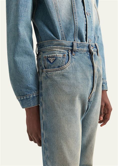 prada denim jeans